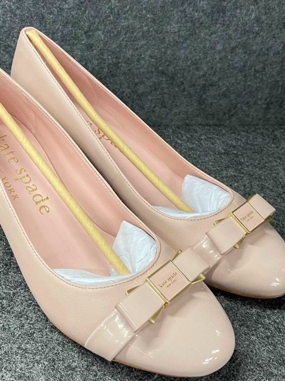 KATE SPADE NEW YORK Bowdie Ballet Pumps